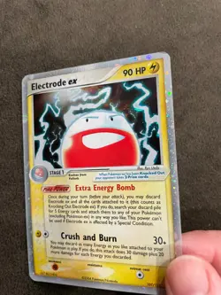 Electrode EX 107/112 Holo Firered & Leafgreen Rare Pokemon Card LP - Image 4