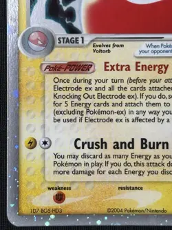 Pokemon Electrode ex 107/112 FireRed & LeafGreen (LP/NM) - Image 5