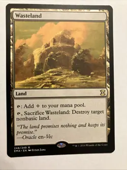 Wasteland Magic The Gathering MTG Eternal Masters - Image 1