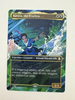 Katara the Fearless Borderless MTG Magic the Gathering Card NM Near Mint TLA - Image 1