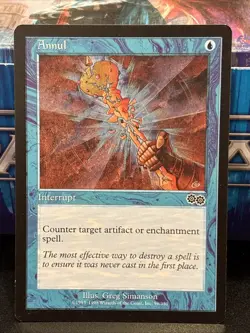 Annul Urza's Saga 1998 Magic the Gathering MTG - Image 1