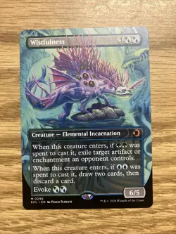 Wistfulness (Borderless) Lorwyn Eclipsed Regular NM - Image 1