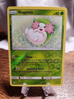 Shaymin 15/156 Sm-Ultra Prism Reverse Holo 2018 Pokemon TCG - Image 1