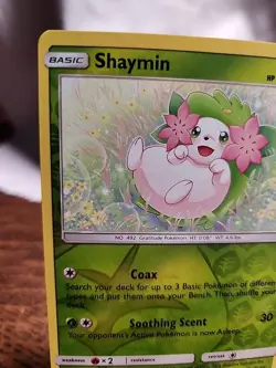 Shaymin 15/156 Sm-Ultra Prism Reverse Holo 2018 Pokemon TCG - Image 2