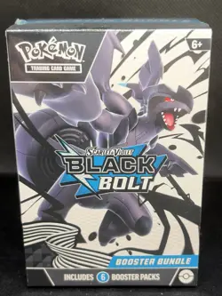 Pokemon Black Bolt Booster Bundle Factory Sealed Includes Case | Ships Securely - Image 1