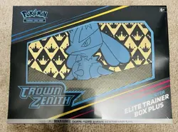 Pokemon Center Exclusive Crown Zenith ETB Elite Trainer Box Plus Factory Sealed - Image 1