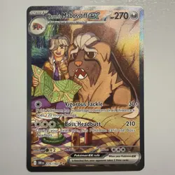 Pokemon TCG Arven's Mabosstiff EX #235/182 Sv10: Destined Rivals - Image 1