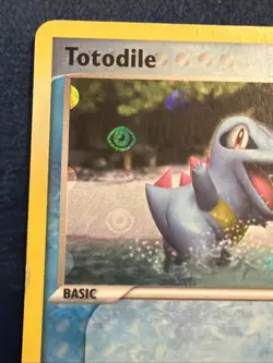 2004 EX Hidden Legends 79/101 Totodile Reverse Holo Vintage Pokemon TCG VLP - Image 2