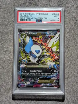 2015 POKEMON XY BLACK STAR PROMO M ABSOL EX #XY63 PSA 9 MINT FRESH - Image 1