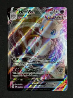 Mew VMAX 114/264 Fusion Strike Ultra Rare Pokemon TCG NM/Near Mint - Image 1