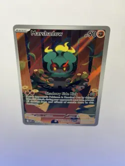 Pokemon TCG Marshadow 146/132 Full Art Illustration Rare Holo Mega Evolution NM - Image 5