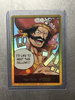 One Piece Gol.D.Roger GOLD DON!! Card (OP-13) English - Image 1
