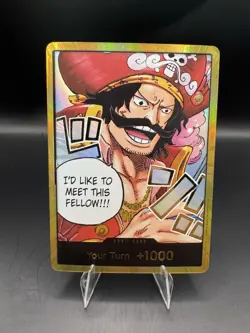 DON!! Card (Gol.D.Roger) (Gold) - Carrying On His Will (OP13) - Image 1