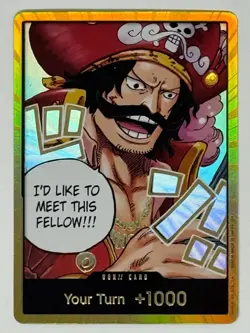 One Piece Card Don Card Gol D. Roger Gold English OP13 Carrying on His Will 2025 - Image 1