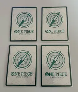One Piece TCG Op-13 - Gol. D .Roger Card English NM/M - Gold / Don x4 - Image 2