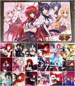 High School DXD Playmat Rias Gremory Himejima Akeno TCG CCG Pad Card Game Mat - Image 1