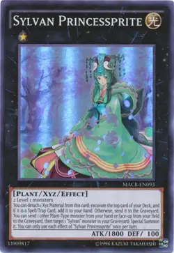 Sylvan Princessprite - MACR-EN093 - Super Rare - Unlimited Edition Near Mint Yug - Image 1