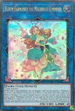 Bloom Harmonist the Melodious Composer - DUOV-EN020 - Ultra Rare - Yugioh - Image 1