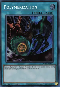 Yugioh Polymerization RA03-EN051 - Secret Rare - Image 1