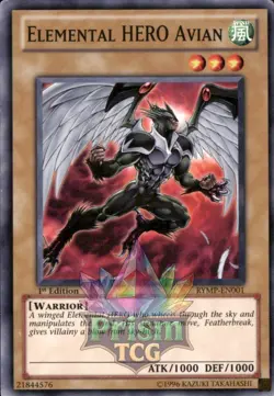 1st Ed Elemental HERO Avian RYMP-EN001 Yugioh - Image 1