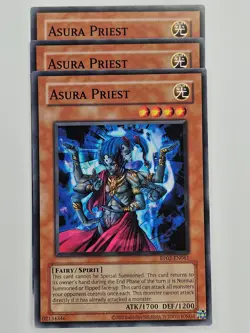 Yu Gi Oh - 3x RP02-EN061 Asura Priest - Common - Image 1