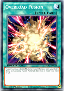 OVERLOAD FUSION SGX1-ENG14 - Common - 1st Edition Yugioh - Image 1