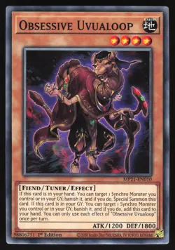 Obsessive Uvualoop - MP21-EN010 - Common - 1st Edition Yugioh - Image 1