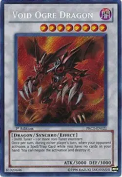 Void Ogre Dragon - PRC1-EN021 - Secret Rare 1st Edition Yugioh - Image 1