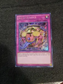 Yu-Gi-Oh! Jar of Avarice MP16-EN033 1st Edition Secret Rare NM - Image 1