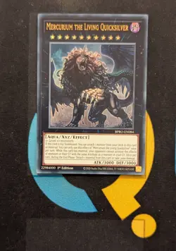 BPRO-EN084 Mercurium the Living Quicksilver Ultra Rare 1st Ed YuGiOh - Image 1