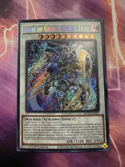 Arms of Genex Return Zero BLTR-EN009 Secret Rare 1st Edition NM Yugioh - Image 1