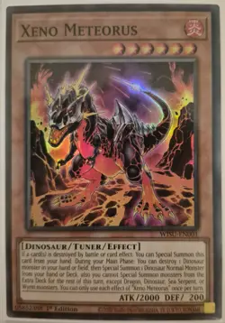 YuGiOh Xeno Meteorus Super Rare WISU-EN001 1st Edition - Image 1