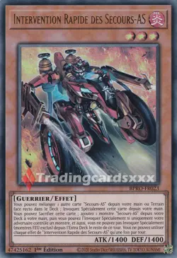 Yu-Gi-Oh! Intervention Rapide des Secours-AS : UR BPRO-FR023 - Image 1