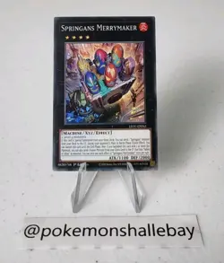 Springans Merrymaker LIOV-EN041 *NM* 1st Edition Super Rare Yugioh Card - Image 1