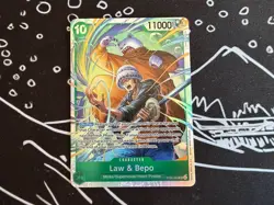 One Piece ST24-004 SR Law & Bepo - English - Foil - Playset - TCG - NM/M - Image 1