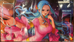 One Piece Card Game Official Playmat Only Nefertari Vivi Heroines Cup Limited JP - Image 1