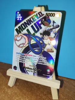 One Piece Dodgers Promo Monkey D. Luffy Leader EB02-010 - Custom FM - Image 2