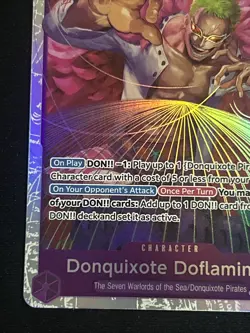 Donquixote Doflamingo SR OP10-071 One Piece Card English NM - Image 5