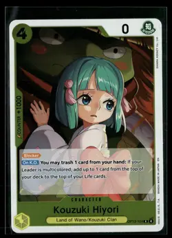 Kouzuki Hiyori OP13-104 Carrying On His Will Rare One Piece - Image 1