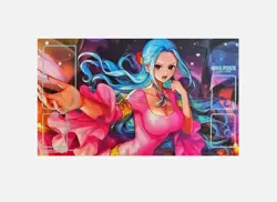 One Piece Card Game Official Playmat Only Nefertari Vivi Heroines Cup Limited JP - Image 2