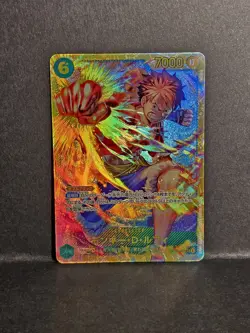 One Piece Card Monkey D. Luffy OP13-118 SEC OP-13 Carrying on his Will Mint JAP - Image 1