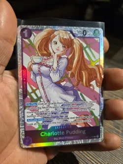 Charlotte Pudding SR Super Rare OP11-070 A Fist of Divine Speed One Piece TCG - Image 1