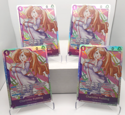 Charlotte Pudding Playset - OP11-070 x4 - A Fist of Divine Speed - One Piece TCG - Image 1