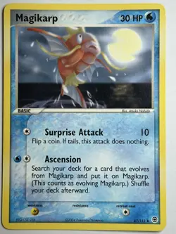 Magikarp FireRed & LeafGreen 67/112 LP-NM Pokemon card - Image 1
