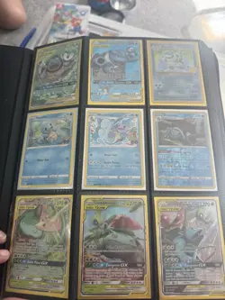 Pokemon Binder Full Of Cards Joblot blastiose Charizard Pikachu etc - Image 1