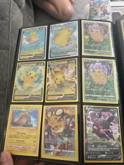 Pokemon Binder Full Of Cards Joblot blastiose Charizard Pikachu etc - Image 2