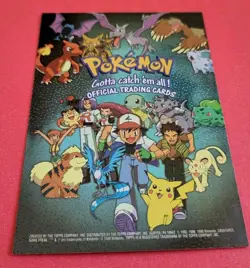 Topps Pokemon Checklist Series 1 HOLO/FOIL CARD - TV Animation, NM Edition, 1999 - Image 2