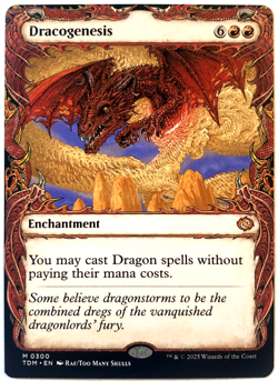 MTG Dracogenesis (Showcase) Tarkir: Dragonstorm 0300 NM - Image 1