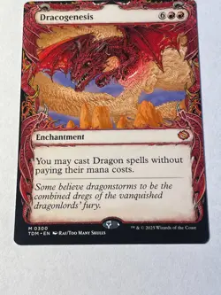 MTG Dracogenesis (0300) (Showcase- NON-FOIL Finish) - Tarkir: Dragonstorm (TDM) - Image 2