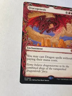 MTG Dracogenesis (0300) (Showcase- NON-FOIL Finish) - Tarkir: Dragonstorm (TDM) - Image 4
